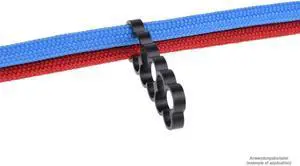 Alphacool Eiskamm Aluminum X12 - 4mm Black - 4 pcs (24763)