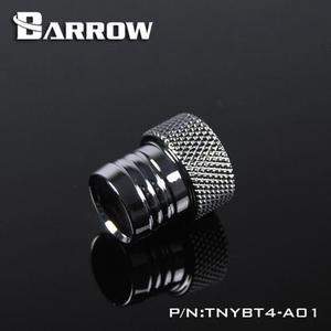 Barrow G1/4" Inner Thread to 1/2" ID Barb Adaptor Fitting - Silver (TNYBT4-A02-Silver)