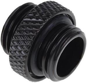 Alphacool Eiszapfen G1/4" Male to Male Adapter Fitting - Deep Black (17399)