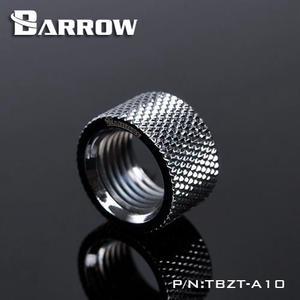 Barrow G1/4" 10.5mm Female to Female Extension Fitting - Silver (TBZT-A10-Silver)