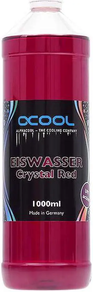 Alphacool Eiswasser - Premixed Coolant - Crystal Red - 1000ml (18549) Alphacool Eiswasser - Premixed Coolant - Crystal Red - 1000ml (18549)