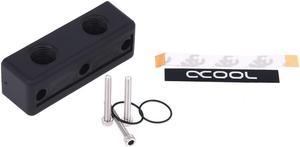 Alphacool Eisblock GPX Acetal Terminal Block - Black (12928)