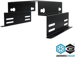 DimasTechÂ® 5,25" Optical Drive Slot & HD 3,5" Slot Support - Graphite Black (BT150)