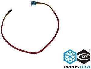 DimasTechÂ® Pair of Black & Red Switch Cables | 600mm (BT111)