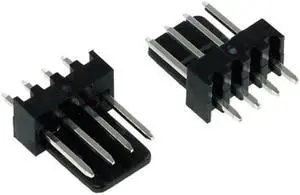 Phobya PWM Fan Power Connector (incl. pins) - 2ct | Male  (82352)