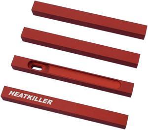 Watercool HEATKILLER® Tube - Stuts 100mm - Red (30238)