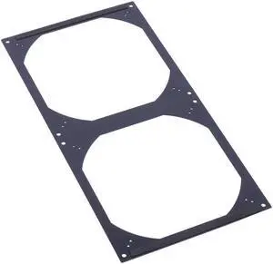 Alphacool Radiator 400mm fan grill 2x180/200mm - Black (26301)