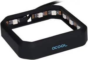 Alphacool Aurora XPX Digital RGB Frame, Black
