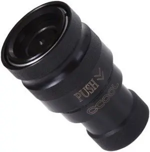 Alphacool Eiszapfen Quick Release Female G1/4 Inner Thread - Deep Black (17457)