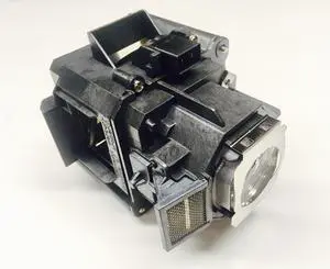 Jaspertronics Original ELP-LP63 Lamp & Housing for Epson Projectors - Fits EB-G5650W, EB-G5750WU, Powerlite-4300, Powerlite-Pro-G5750WUNL, V13H010L63 & More - 1 Unit Per Pack with 1 Year Warranty