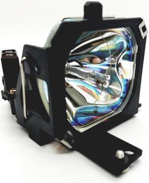 Jaspertronics Original ELP-LP09 Lamp & Housing for Epson Projectors - Fits A10-Plus, A8Plus, EMP-5350, Powerlite-7250, Powerlite-7350, V13H010L09 & More - 1 Unit Per Pack with 1 Year Warranty