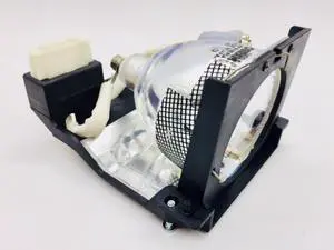 Genuine AL 28-640 Lamp & Housing for Plus Projectors - 90 Day Warranty