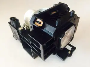 Genuine AL NP07LP Lamp & Housing for NEC Projectors - 90 Day Warranty