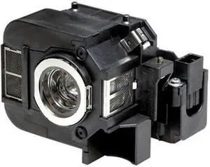 Jaspertronics Original Lamp & Housing for the Polaroid Polaview 340 Projector with original specification and full lifespan bulb inside - 1 Year Warranty