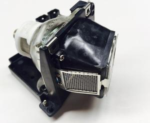 Jaspertronics OEM Lamp  Housing for the Dynamica SANSUI Projector with Ushio bulb inside  240 Day Warranty