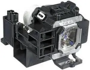 Jaspertronics Original Lamp & Housing for The Canon LV-7380 Projector with original specification and full lifespan bulb inside - 1 Year Warranty