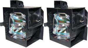 Advanced Lamps R9841760 Lamp & Housing TwinPack for Barco Projectors - Fits iQ350-Series-DUAL, iQ-G400-PRO-DUAL, iQ-R500-PRO-DUAL, R9841760 & More - 2 Units Per Pack - 90-Day Warranty