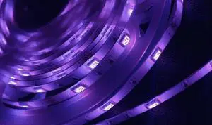 Jaspertronics Remote Controlled App Enabled LED Flowing Light Strip Roll - 15Ft - Connect and expand!