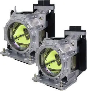 Jaspertronics OEM ET-LAD310W Lamp & Housing TwinPack for Panasonic Projectors with original specification and full lifespan bulb inside - 1 Year Warranty