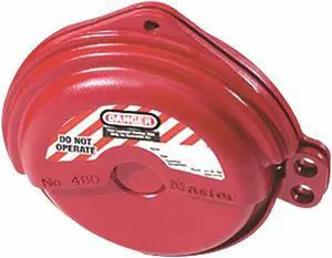MASTER LOCK 480 Gate Valve Lockout,Fits Sz 1 to 3