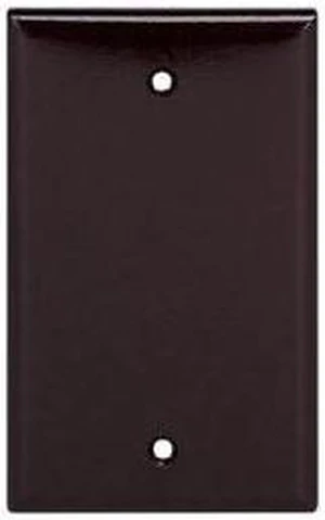Cooper Wiring Devices 2129B 1-Gang Blank Wall Plate, Box Mount, Standard Size, Thermoset Plastic, Brown Cooper Wiring Devices 2129B 1-Gang Blank Wall Plate, Box Mount, Standard Size, Thermoset Plastic, Brown