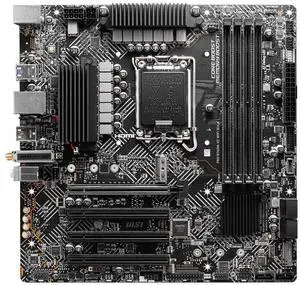 MSI B760M-VC WIFI BULK Gaming Desktop Motherboard - Intel B760 Chipset - Socket LGA-1700 - Micro ATX - 4x Memory Slots - Gigabit Ethernet - 2.5Gigabit Ethernet - IEEE 802.11 a/b/g/n/ac/ax - 6x SATA