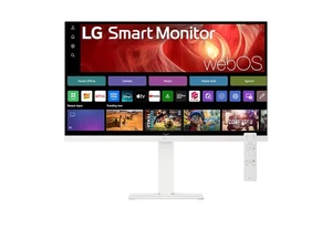 Open_Box - LG 27 " UHD 4K 60Hz IPS FreeSync HDR10 Speaker USB-C WebOS Remote Control White Monitor, Height Adjust, Swivel, Pivot & Tilt 27U730SA-W Open_Box - LG 27 " UHD 4K 60Hz IPS FreeSync HDR10 Speaker USB-C WebOS Remote Control White Monitor, Height Adjust, Swivel, Pivot & Tilt 27U730SA-W