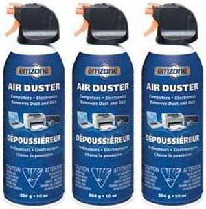 Emzone Air Duster 500 - 3x VALUE PACK - 284g , 10oz each