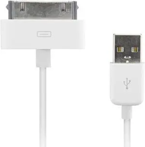 Original Apple 30 Pin Dock Connector to USB Sync and Charging Cable for iPhone/iPad (MA591G/C) Original Apple 30 Pin Dock Connector to USB Sync and Charging Cable for iPhone/iPad (MA591G/C)