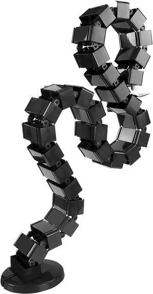 Mount-It! Cable Management Spine | Desk Cord Organizer Vertebrae | 50 Inch Long