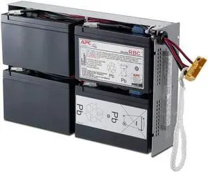 APC UPS Battery Replacement, RBC24, for APC Smart-UPS Models SMT1500RM2US, SMT1500R2-NMC, SU1400RM2U, SU1400RMNET, SUA1500RM2U and select others Black