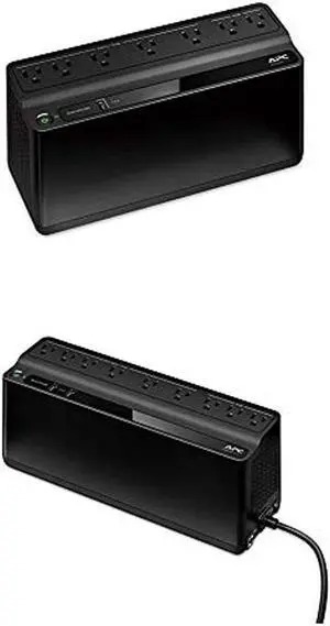 APC UPS Battery Backup Bundle- (1) 850VA Backup Battery with 2 USB Charging Port; (1) 600VA Backup Power Supply with 1 USB Charging Port (BE850G1 & BE600M1)