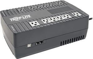Tripp Lite 900VA UPS Battery Backup Surge Protector, AVR Automatic Voltage Regulation, 12-Outlet Uninterruptible Power Supply, Dataline Protection, 3-Year Warranty & $100,000 Insurance (AVR900U)