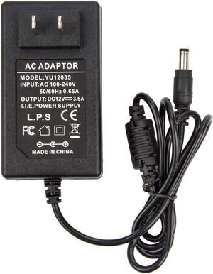 AC DC 12V 3.5A Power Supply Adapter 12 Volt 3.5 Amp 42W 5.5mm x 2.5mm Transformer 3500mA Charger Replacement for Netgear Nighthawk Router R6700 C700 Power Cord