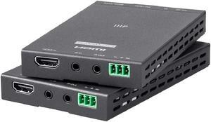 Monoprice 121609 Blackbird 4K Pro HDBaseT Extender Kit, IR, 70m With PoC, RS232, HDCP 2.2, 4K@60Hz