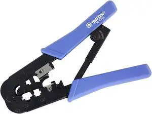 TRENDnet Crimping Tool, 8P/Rj-45 & 6P/Rj-12, Rj-11 Crimp, Cut, & Strip Tool, TC-CT68