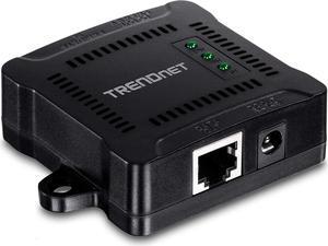 TRENDnet Gigabit PoE Splitter, Wall Mountable, Adjustable Voltage Output, PoE Powered, TPE-104GS