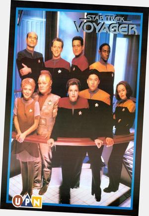 Star Trek Voyager Promo Poster 24x36 24x36