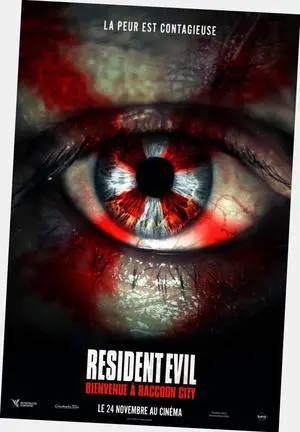 Resident Evil Welcome French Movie Poster 24"x36" 24x36