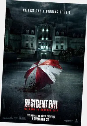 Resident Evil Welcome Movie Poster 24"x36" 24x36