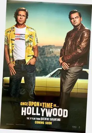 Once Upon a Time In Hollywood Movie Poster 24"x36" 24x36