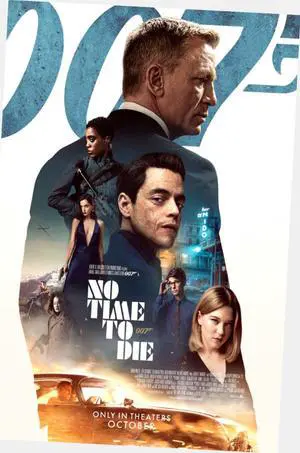No Time To Die Movie Poster 24"x36" 24x36