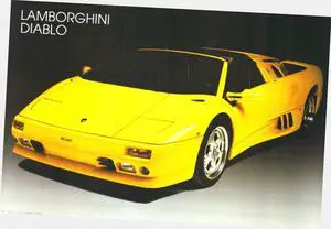 Lamborghini Diablo Poster 24"x36" 24x36