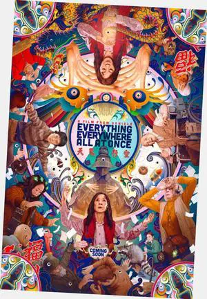 Everthing Everywhere All At Once Movie Poster 24"x36" 24x36