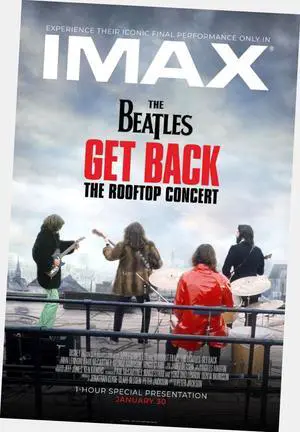 Beatles Get Back Imax Movie Poster 24"x36" 24x36
