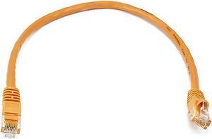 Monoprice Cat6 Ethernet Patch Cable - 1 Feet - Orange | Network Internet Cord - RJ45, Stranded, 550Mhz, UTP, Pure Bare Copper Wire, 24AWG Monoprice Cat6 Ethernet Patch Cable - 1 Feet - Orange | Network Internet Cord - RJ45, Stranded, 550Mhz, UTP, Pure Bare Copper Wire, 24AWG