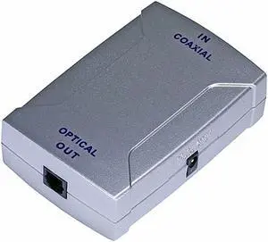 Monoprice Digital Coaxial (RCA) to S/PDIF (Toslink) Digital Optical Audio Converter