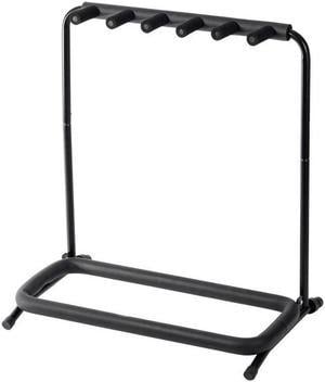 Monoprice Multi Guitar Stand Folding | for 5 Acoustic and Electric Guitar or Bass - Stage Right Series