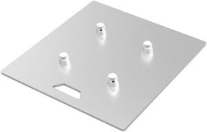 Monoprice 24in x 24in Steel Base Plate for 12in Spigoted Truss, Compatible With The Standard Size Systems, For DJ, Clubs, Stage Lighting, Concert - Stage Right Series