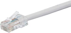 Monoprice Cat6 Ethernet Patch Cable - 3 Feet - White | Network Internet Cord - RJ45, Stranded, 550Mhz, UTP, Pure Bare Copper Wire, 24AWG - Zeroboot Series